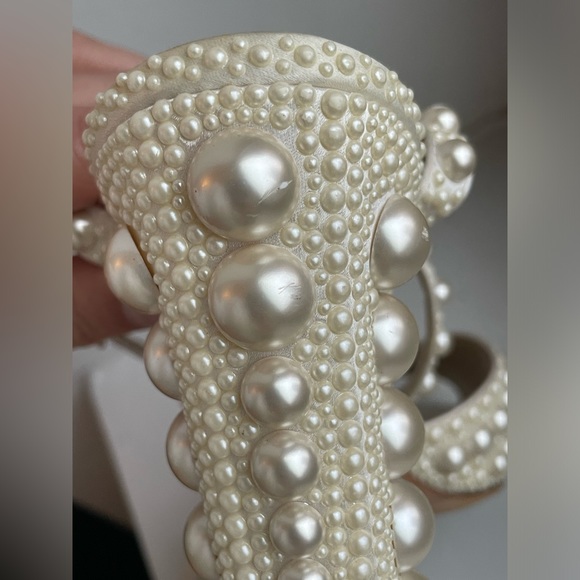 Jimmy Choo Sacaria 100 Embellished Sandals - Picture 11 of 14